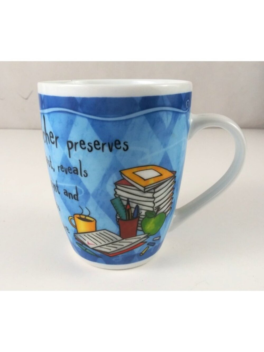 History & Heraldry Grade A Teacher 4" Coffee Cup Mug